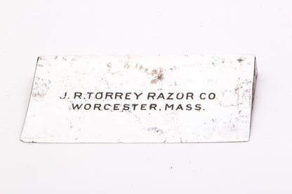 J.R Torrey Razor Co. Lather Catcher Safety Razor With Blade | Original Condition