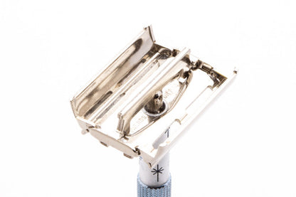1965 K2  Gillette Blue Star Lady Gillette Double Edge Safety Razor | Original Condition