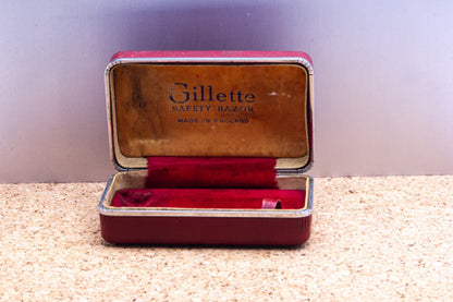 Gillette Razor Pyramid Box Gillette British Aristocrat No58 Safety Razor Box | Made In England ...