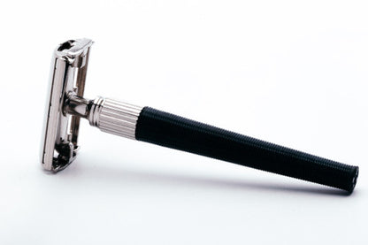 1968 N1 Gillette Knack Double Edge Safety Razor | Factory Nickel Revamp