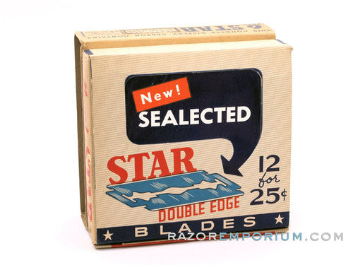 Star Double Edge Blades w/ Box - New Old Stock (NOS) Razor Blades