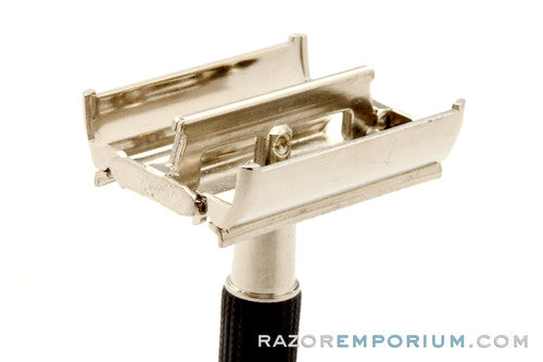 1979 Z4 Gillette Black Handle Super Speed Safety Razor