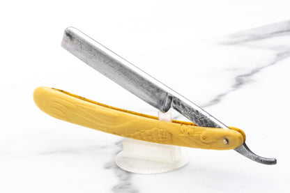 4/8" Vintage Restored Robeson Shur Edge Straight Razor With Coffin