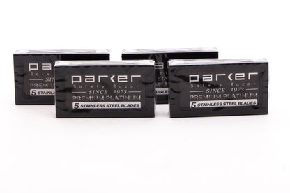 Parker Premium Platinum Stainless Steel Double Edge Razor Blades