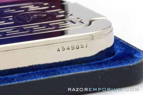1940s Rolls Razor "The Imperial" Safety Razor in Blue Leather Case