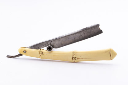 9/16" Challenge Razor Works Silver Steel Straight Razor