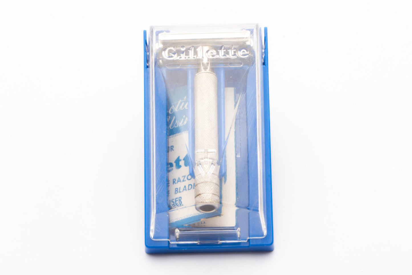 1954 Z3 Gillette TV Special Super Speed Double Edge Safety Razor Set | Original Condition
