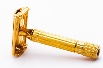1948-50 Gillette Gold Aristocrat Double Edge TTO Safety Razor | Original Condition