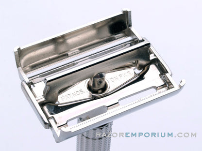 1953 Y3 Gillette President DE Safety Razor Set w/ Original Case, Instructions, & Blade Bank | New Old Stock - MINT