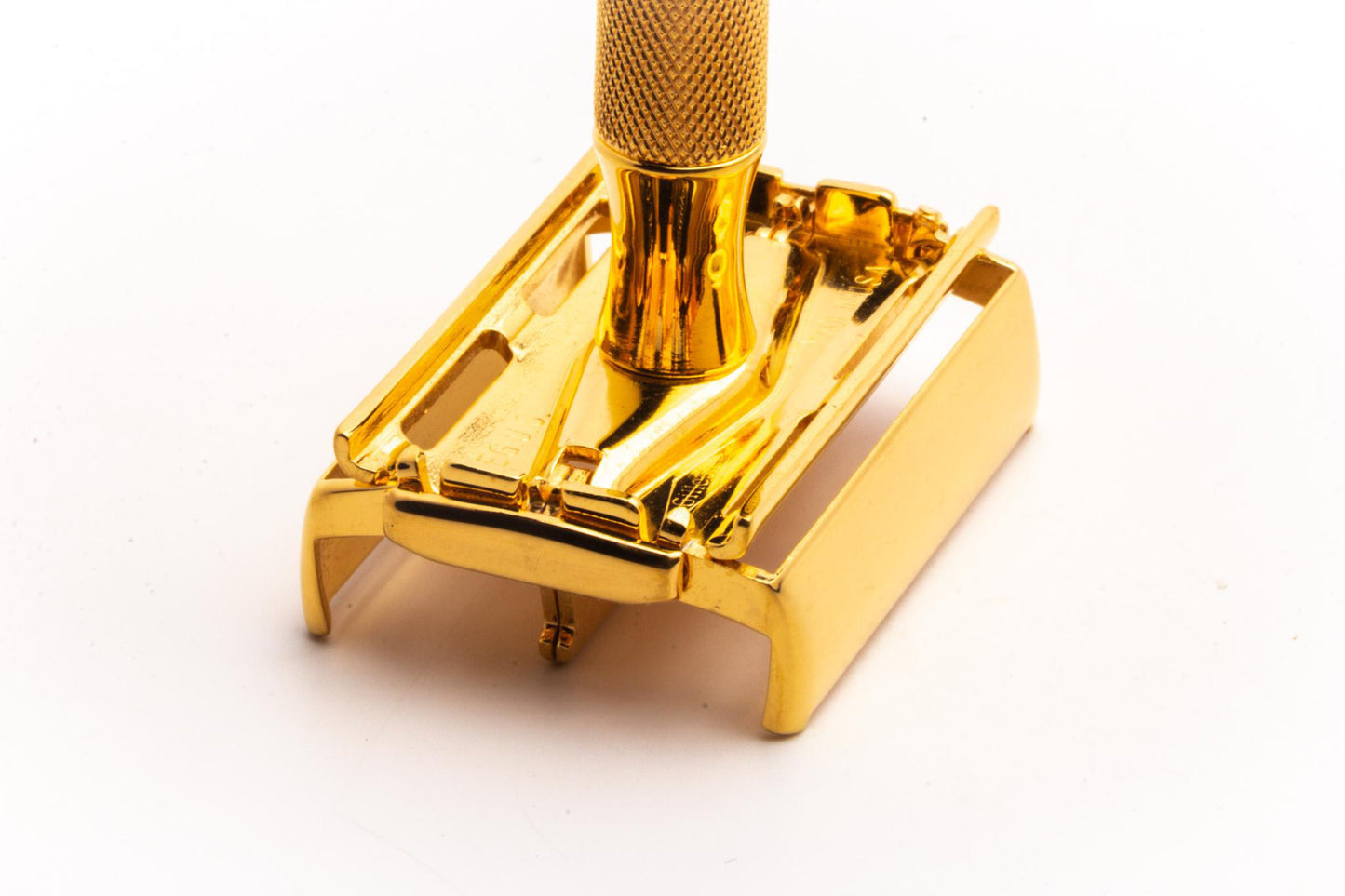 1940's Gillette Super Speed Double Edge TTO Safety Razor | 24K Gold Revamp