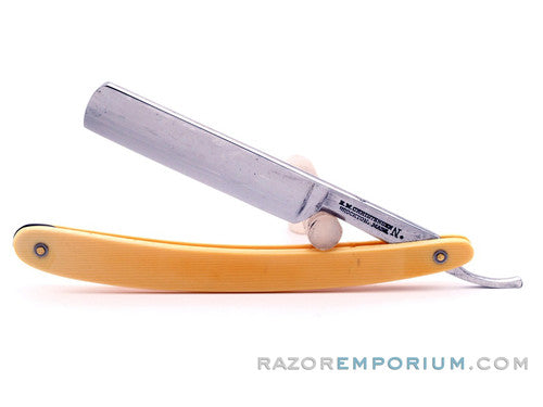 5/8" H.M. Christensen "Warranted" Straight Razor | Brockton, MASS. USA