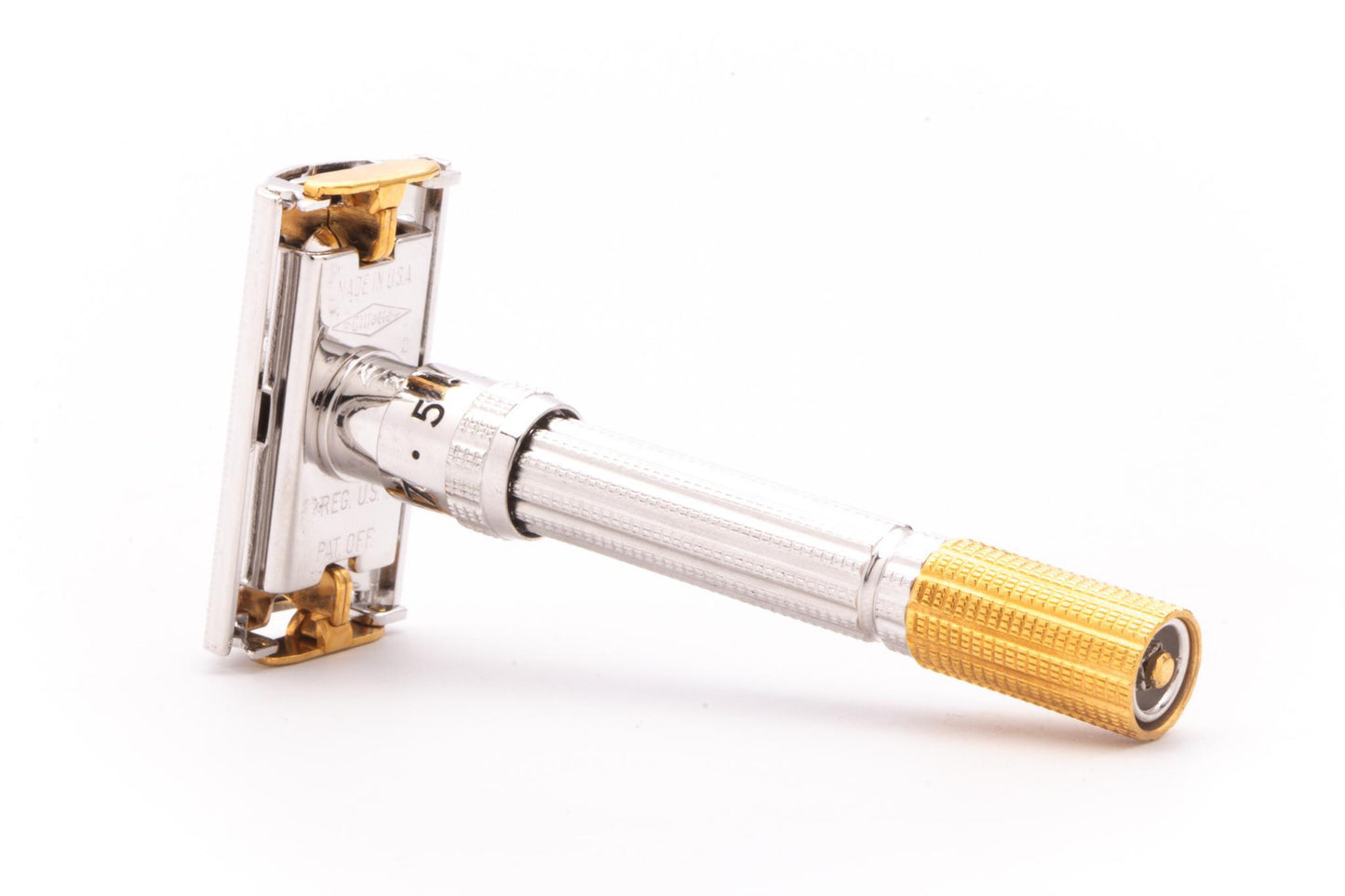 1963 I3 Gillette Slim Adjustable Double Edge Safety Razor | Prospector Edition