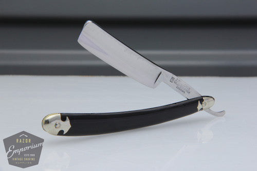 5/8" J. Reuleaux  Straight Razor Half Hollow in Original Case || Solingen, Germany
