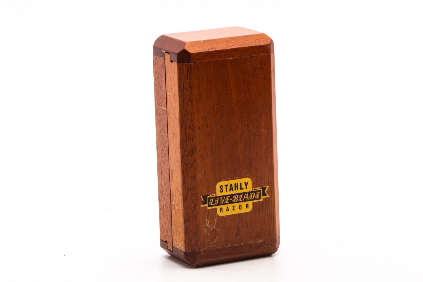Stahly Live Blade Wind Up Vibrating Safety Razor w/ Wood Box | Original Condition