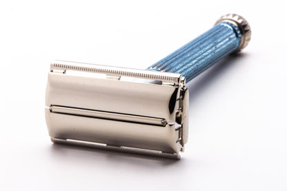 1970 P1 Gillette Lady Blue Star DE Safety Razor | Original Condition