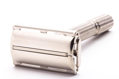 1963 I2 Gillette Slim Adjustable Double Edge TTO Safety Razor | Original Condition