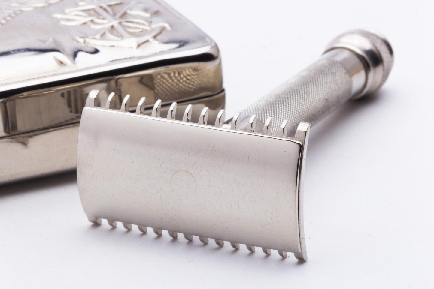 1917 Gillette Ball End Old Type "US Service Set" Double Edge Safety Razor Set | Original Condition