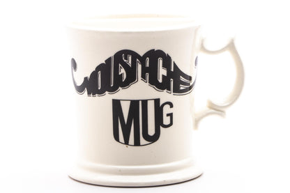 Vintage Mustache Saver Shaving Mug