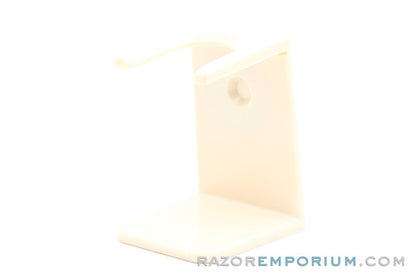 Acrylic Shaving Brush Stand Ivory
