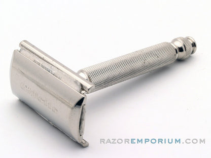 1964 J1 Gillette Ball End Tech 3 Piece Safety Razor |