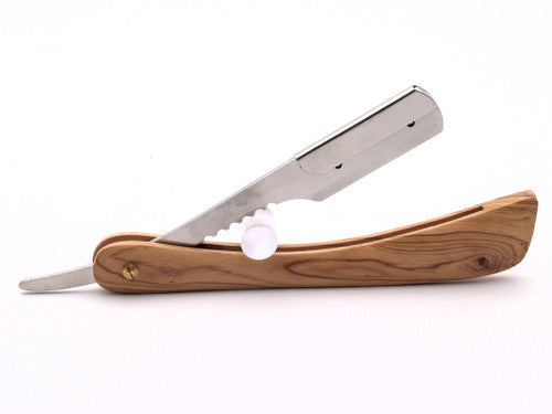 Proraso "Save The Barber" Shavette w/ Walnut Wooden Handle