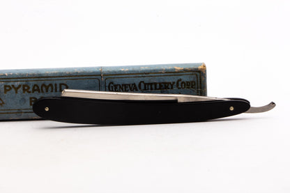 5/8" Vintage Restored Geneva Cutlery Co. Straight Razor With Coffin