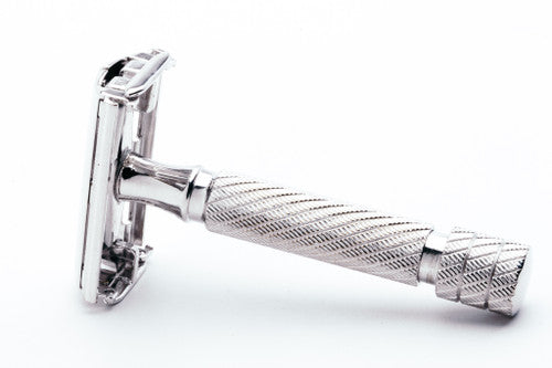 1930's Gillette British Aristocrat #21 Safety Razor -Rhodium Revamp