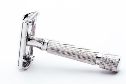 1930's Gillette British Aristocrat #21 Safety Razor -Rhodium Revamp