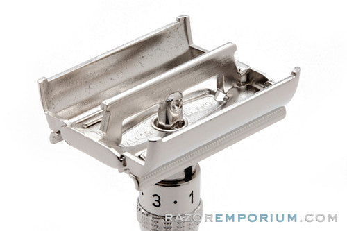 1966 Gillette Slim Adjustable TTO Safety Razor L3 | Rhodium Revamp