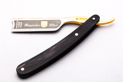 6/8" Dovo 3 Bergischer Lowe Straight Razor | Horn Scales