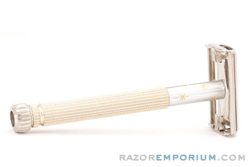1966 L1 Gillette Champagne Star Lady Gillette DE Safety Razor