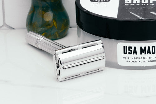 1963 I4 Gillette Slim Adjustable Double Edge Safety Razor | Rhodium Revamp
