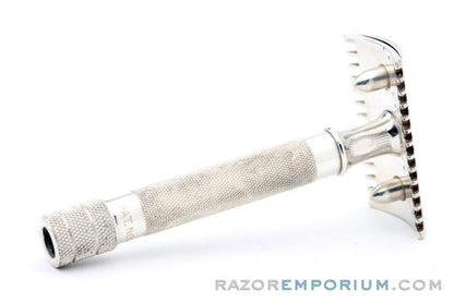 1910's Gillette Silver Single Ring Combination Set No. 461