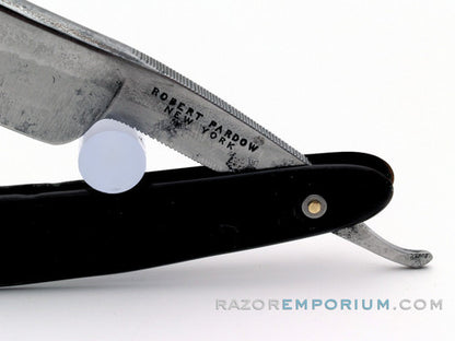 6/8" Robert Pardow Straight Razor w/ Black Walnut Scales | New York