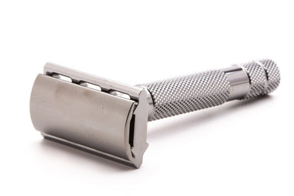 Rockwell 6C Gun Metal Adjustable Double Edge Safety Razor | Used