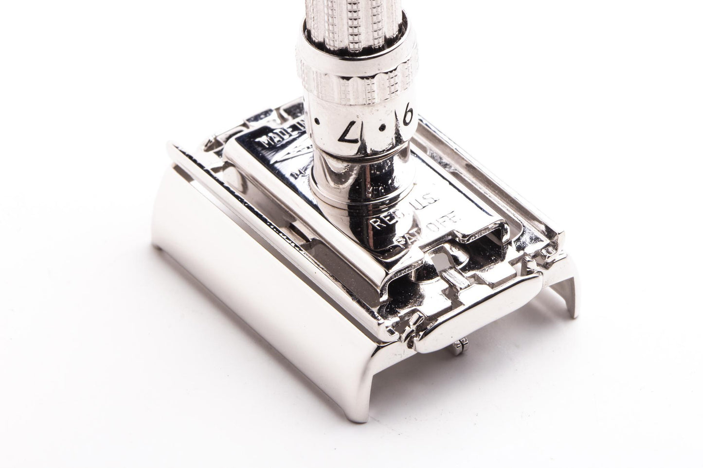 1967 M1 Gillette Slim Adjustable Double Edge Safety Razor | Rhodium Revamp