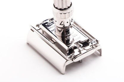 1967 M1 Gillette Slim Adjustable Double Edge Safety Razor | Rhodium Revamp