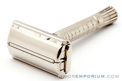 1956 B3 Gillette Regular Flare Tip DE Super Speed Set w/ Case & Blade Bank