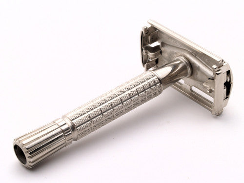 1965 K4 Gillette Flare Tip DE Super Speed Safety Razor | Factory Nickel Revamp | Made in Mexico