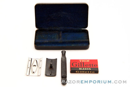 1939 - 47 Gillette Thin Handle Contract Tech Set - WWI Era
