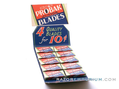 Probak Junior New Old Stock DE Safety Razor Blades