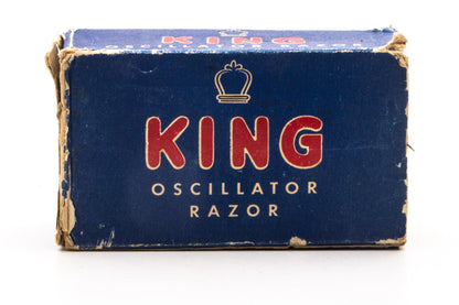 1930s King Oscillator Double Edge Safety Razor Set | Original Condition