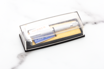 Merkur 907 - Klinge Moustache & Eye Brow Safety Razor With Case | Pre-Owned