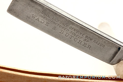 5/8" Wade & Butcher "Bow Razor" Straight Razor w/ Cocobello Wood | Sheffield. England