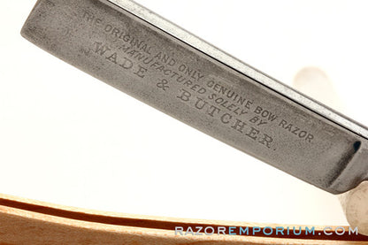 5/8" Wade & Butcher "Bow Razor" Straight Razor w/ Cocobello Wood | Sheffield. England