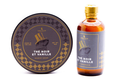 Noble Otter Shave Co. | The Noir Et Vanille Shave Soap