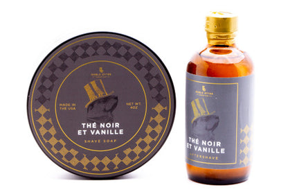 Noble Otter Shave Co. | The Noir Et Vanille Shave Soap