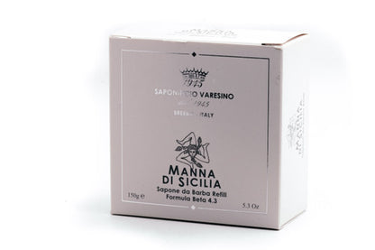 Saponificio Varesino | Manna di Sicilia Shaving Soap Refill: Beta 4.3