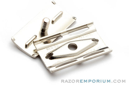 1939-47 Gillette Fat Handle Tech 3 Piece Safety Razor Set