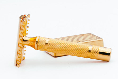 1930's Gillette NEW Bostonian Set 24K Revamp
